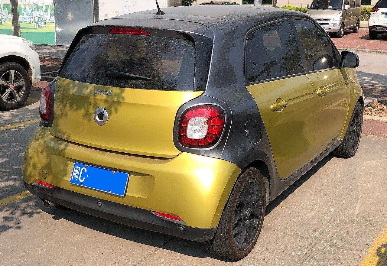 Smart ForFour Electric Drive — foto