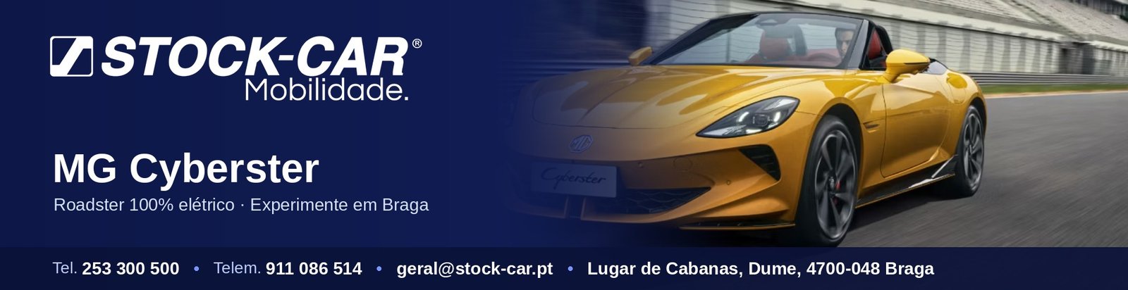 Stock-Car Mobilidade — MG Cyberster