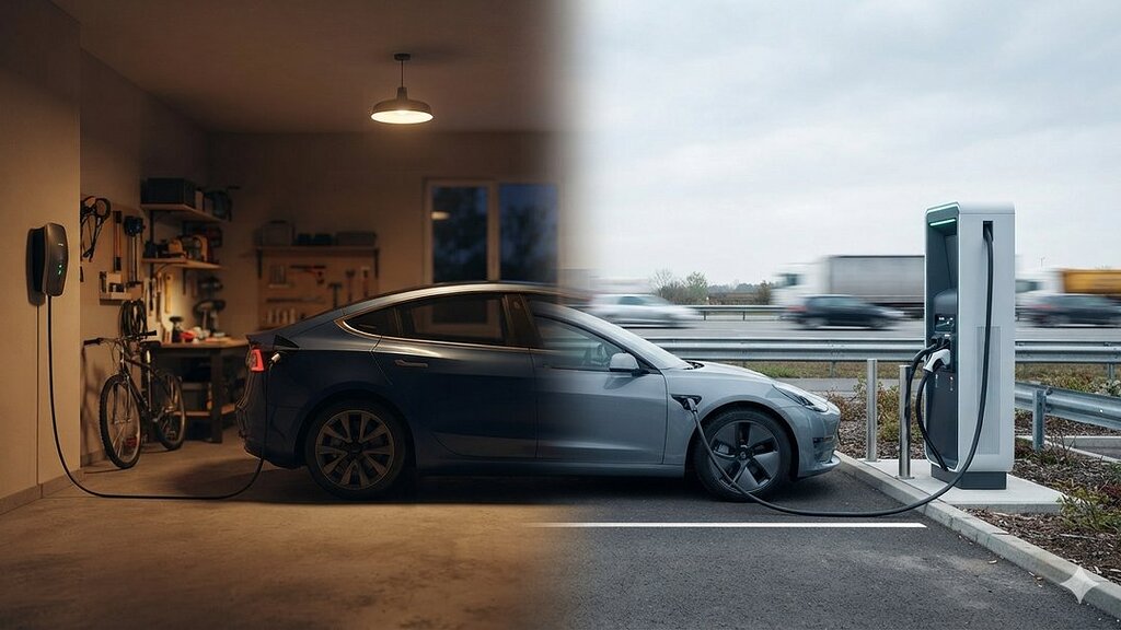 Quanto custa realmente fazer 100 km num carro elétrico em Portugal? Fizemos as contas, e a resposta varia até cinco vezes