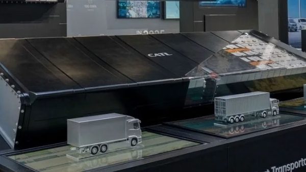 A CATL revelou a bateria que quer tornar a troca ultrarrápida realidade nos camiões elétricos europeus