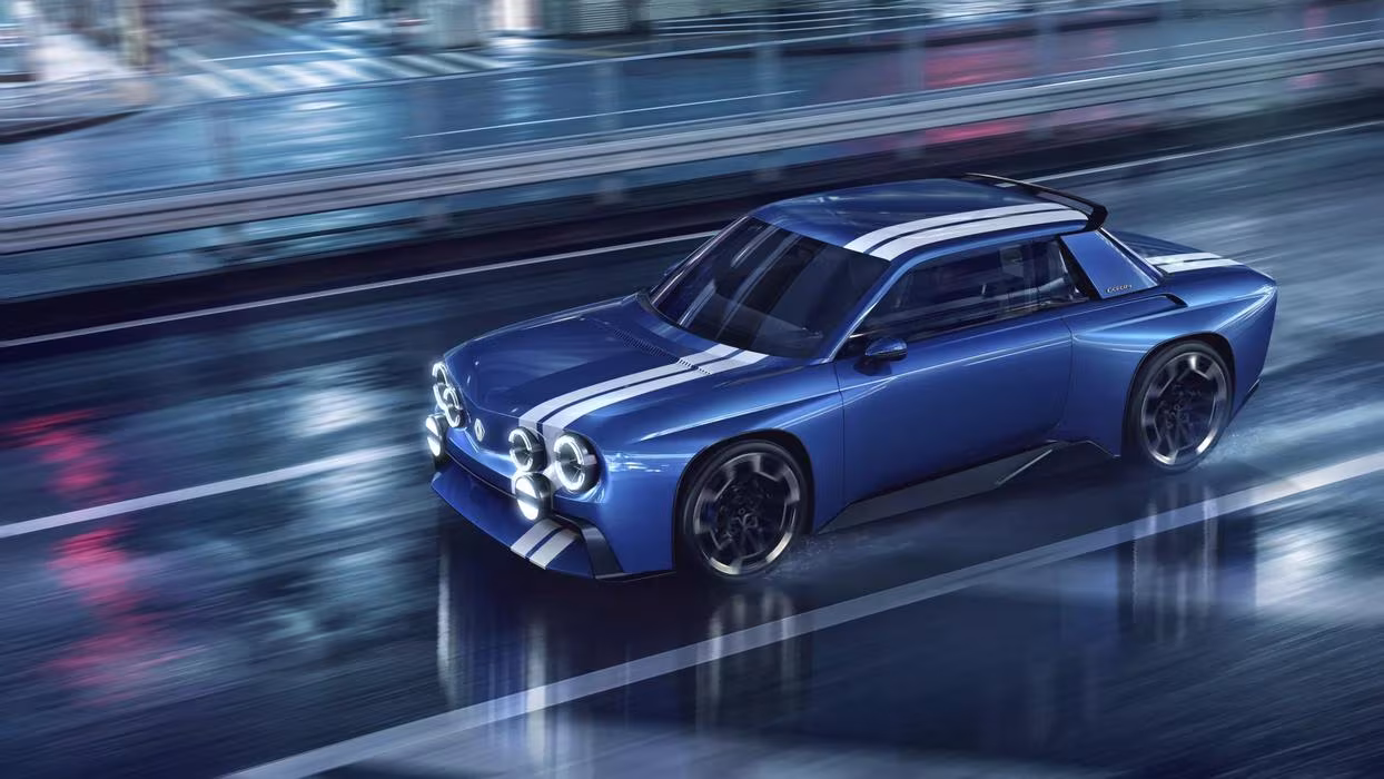 A Renault reinventa o 8 Gordini como um cupé elétrico de 270 cv, quatro décadas depois de deixar de ser fabricado
