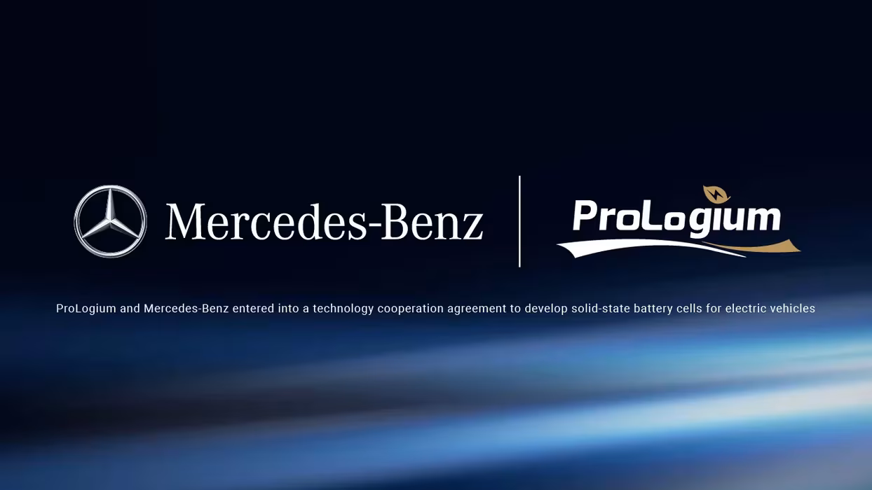 A Mercedes-Benz garante acesso prioritário às baterias de estado sólido Gen4 da ProLogium