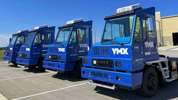 A YMX vai pôr condução autónoma da Outrider nos seus camiões elétricos de pátio, num contrato de cinco anos