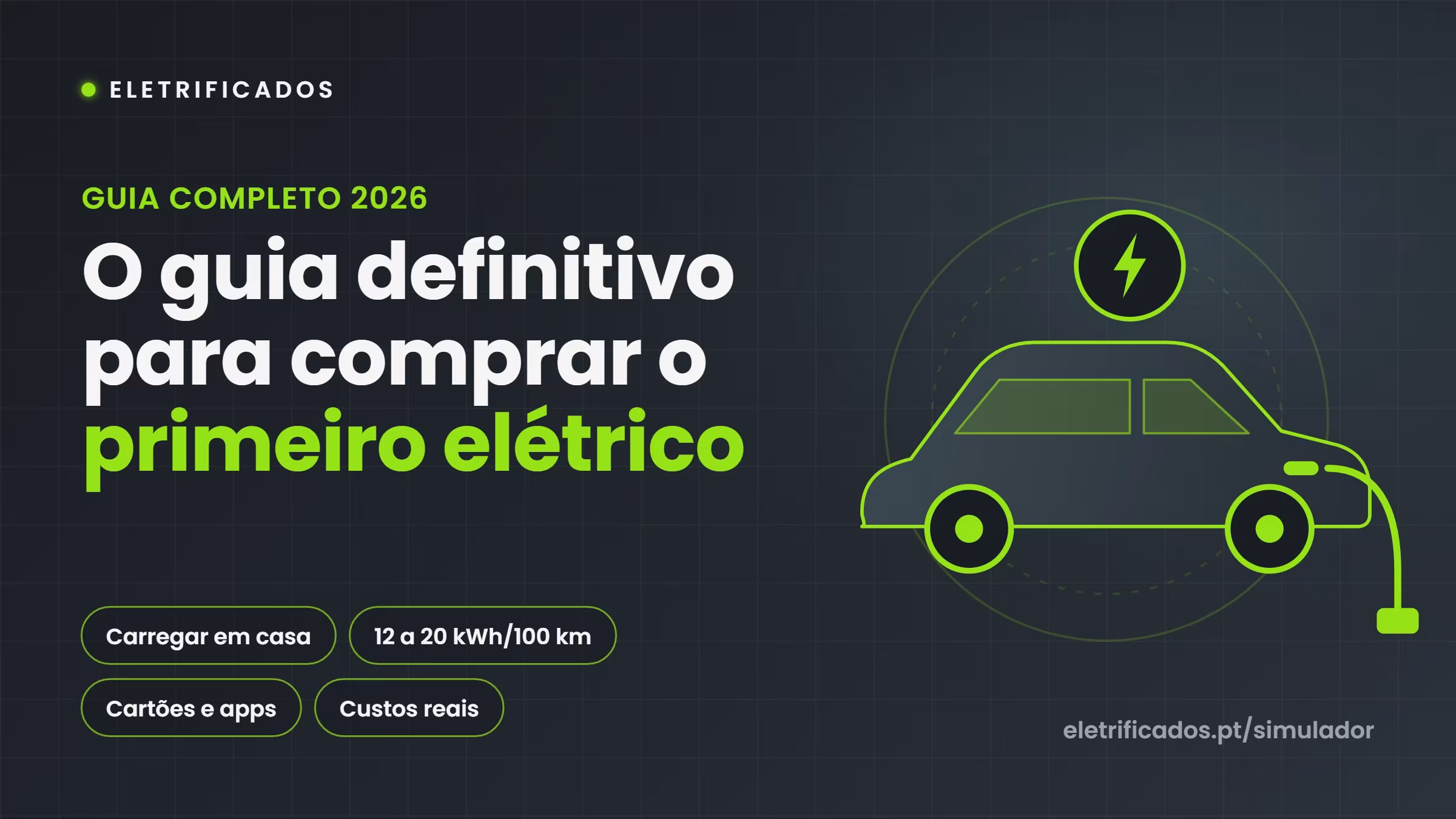 Guia definitivo para comprar o primeiro carro elétrico em Portugal: carregar em casa, consumos, cartões, apps e custos reais