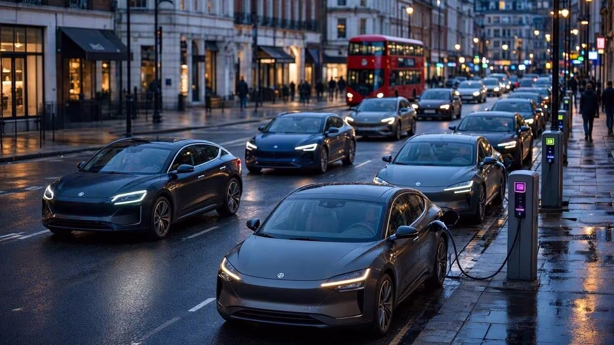 Londres propõe que, a partir de julho de 2028, só os elétricos a bateria possam obter novas licenças de TVDE