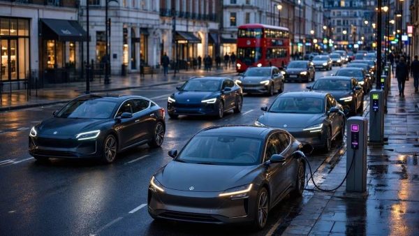 Londres propõe que, a partir de julho de 2028, só os elétricos a bateria possam obter novas licenças de TVDE