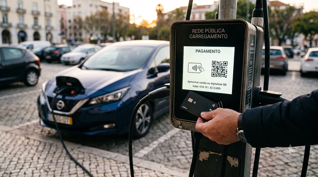 Carregar o elétrico pode custar-te mais 70% só por causa do cartão que usas, e a lei que ia resolver isso acaba de ser adiada para 2028
